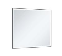 Keuco Royal Lumos - Espejo con iluminación LED, 70x65 cm, negro 14597132000