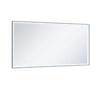 Espejo iluminado KEUCO Royal Lumos color de luz regulable, 1400x650mm, con calefacción de espejo, 14598135000, Color: Aluminio anodizado negro