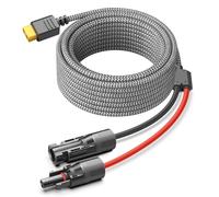 KFD 3.5M Cable de Carga Solar a XT60 Cable de Extensión para EF Ecoflow River Delta Max Panel Solar Cable Adaptador de Conector XT60 ALLPOWERS S2000 Pro Estación de energía portátil & Solar Generator
