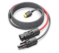 KFD Cable de extensión solar conector solar a XT60 adaptador de enchufe P 3,5 m cable de alimentación para paneles solares estación de energía portátil ECOFLOW River Anker SOLIX C200 C300 C800 C1000