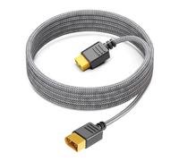 KFD XT60 a XT60 3m Cable de Extensión para Ecoflow Delta 2/River, BLUETTI Elite 200 100 30 V2 AC2A AC70 AC50B EB55, Anker SOLIX C300 C1000 757 767 Portable Power Station Solar Generator Charging Cable