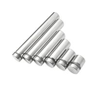 KFGISD, 20 clavos separadores publicitarios de acero inoxidable acrílico de...,Tornillos para soportes de cristal(12x30mm)