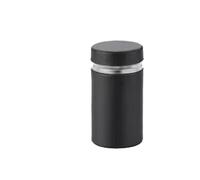 KFGISD, 5 tornillos separadores de acero inoxidable for letreros publicitarios,Tornillos para soportes de cristal(Black,19x20 2pcs)
