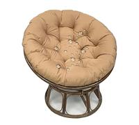 KFGISD, Cojín de poliéster Suave for Silla Colgante de Patio, for Muebles reclinables, Color Rojo,Cojines para hamacas(Khaki,170X170)