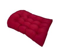 KFGISD, Cojín for Silla Colgante con Forma de Huevo, Suave, Antideslizante, for Interior y Exterior, Color Rojo,Cojines para hamacas(Wine Red)