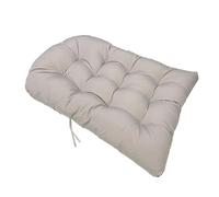 KFGISD, Cojín for Silla Colgante con Forma de Huevo, Suave, Antideslizante, for Interior y Exterior, Color Rojo,Cojines para hamacas(Light Gray)