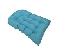 KFGISD, Cojín for Silla Colgante con Forma de Huevo, Suave, Antideslizante, for Interior y Exterior, Color Rojo,Cojines para hamacas(Peacock Blue)
