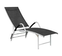 KGFHERENB Tumbona ajustable de aluminio para jardín, extra alta, color | Tumbona ergonómica para piscina con asiento elevado para fácil levantarse y respaldo ajustable para jardín y terraza.