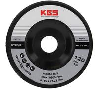 KGS Hybrid Disco Diamantado Desbaste 115mm Grano 120 para Granito y Mármol
