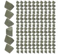 KHBUAB 1bolsa Bolsa de Abrasivo Triangular Cerámico para Pulido Vibración Pulidor Rápido para Piedras Joyería y Minerales Media Abrasiva Reutilizable para Máquina de Pulido de Piedras