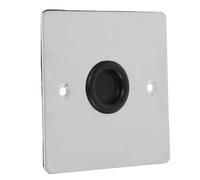 KHBUAB Cubierta de Panel Eléctrico de Acero Inoxidable 86 Tapa Ciega para Enchufes, Placa Decorativa para Pared y Techo, Instalación Rápida para y Oficinas