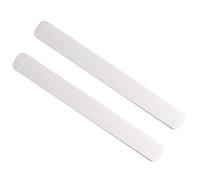 KHBUAB Guías Deslizantes Material HIPS en Color Blanco Instalación Fácil y Funcionamiento Silencioso 1 Par para Cajones Autoadhesivas para Muebles de Cocina y Armarios