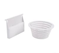 KHIronHive Cesta de skimmer con kit de vertedero para filtro de piscina Hayward 8926 8928, reemplazo eficiente de eliminación de escombros, construcción de plástico resistente, ajuste sin costuras