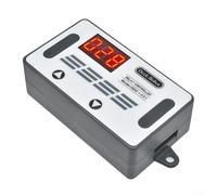 KHIronHive DC 5V-30V Dual MOS Módulo de relé de retardo de tiempo con pantalla digital LED, temporizador de ciclo de disparo de alto nivel para control de válvula solenoide de bomba de motor, grado