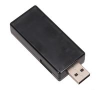 KHIronHive Probador de voltaje de corriente USB KWS-10VA Medidor de potencia digital con pantalla dual 3V-9V 0A-5A Monitoreo en tiempo real para cable de carga, análisis de e la capacidad
