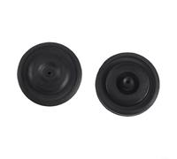 KHIronHive Válvula de llenado de inodoro de goma para modelos Fluidmaster 242 400 747 y 83143, junta negra de alta calidad para detener fugas, paquete de 2 o 4 (2 unidades)