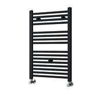 Kibath L305794 Toallero Secatoallas radiador para integrar en Circuito de Agua Caliente, Tubos de Acero con Acabado Cromado 800x500. Válido para Red de calefacción estandar, Cromo Brillo