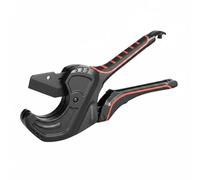 KiBcsLic Tijera Cortatubos de Carraca Corte Fácilmente Cortante de Tubos PVC Hoja Reemplazable Herramienta Manual para Aficionados Al Bricolaje, Taller, 63MM