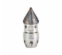 KiBcsLic Tobera Limpiadora de Drenaje Alta Presión Cabezal Limpiador de Alcantarillado Limpieza Profunda Tobera Acero Inoxidable para Tuberías, Desagües, Tipo De Torre 3/8, 40L, 150KG