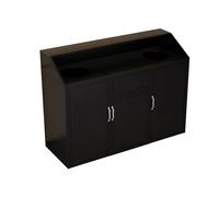 KIBONCY Gabinete De Residuos De Cocina Moderno, Estación De Basura De Acero Inoxidable Resistente Con Puerta De Empuje Manos Libres, Almacenamiento De Basura A Prueba De Olores(A,150 * 55 * 110CM)