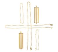 KICHOUSE Accesorio de Peso de Hierro para Reloj de Pared Cadena de 2 Metros Contrapeso Metálico para Mecanismo de Reloj de Pie