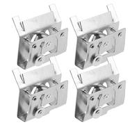 KICHOUSE Conector de Cable para persiana Enrollable 4 Piezas de Hierro Color Plata, Ideal para Ajuste y Control en proyectos DIY y reparación de Ventanas
