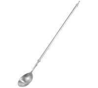 KICHOUSE Cuchara Mezcladora y Fácil de Limpiar de Acero Inoxidable Mango Ergonómico para Cóctel y Café Adecuado para Mezclar Bebidas en Casa