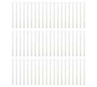 KICHOUSE de Accesorios para Persianas Verticales, Lamas de Conexión de Plástico Blanco 100 Piezas Localizador para Reparación Rápida de Cortinas