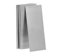 Kichvoe 10 Láminas de Zinc 5X2 CM para Proyectos Escolares y Fabricación de Baterías de Frutas Función de Ánodo