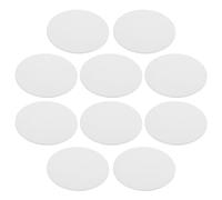 Kichvoe 10 Unidades Difusor de Acrílico Blanco para Lámparas Led, Superficie Mate y Reemplazo sin Herramientas, Adecuado para Iluminación Moderna en Estancias y Proyectos DIY