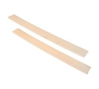 Kichvoe 2 Piezas Listones de Madera Soporte Reforzado Beige Ligeramente Curvados para Cama King y Plataforma para Colchones de Espuma Viscoelástica en Sofás y Armazones
