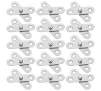 Kichvoe 20 Piezas Bisagras Ocultas Giratorias de 360° en Acero Inoxidable para Puertas y Ventanas Fácil Instalación y Uso Versátil