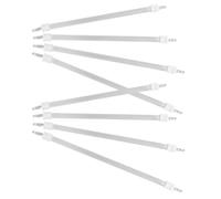 Kichvoe 8 Piezas Elemento Calefactor Tubular Eléctrico de Cuarzo para Reemplazo en Calefactores Compactos Calentamiento Rápido y Fácil Instalación para Chimeneas Pequeñas y Hogar
