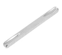 Kichvoe Accesorio de Cerradura Varilla Cuadrada 8mm X 8mm X 100mm, Barra de Acero Cuadrada para Manija de Puerta, Husillo Dividido Compatible con Cerraduras Electrónicas, Pieza de