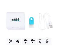 Kichvoe Pelador Eléctrico Abridor Automático de Conchas, Máquina para Pelar Semillas de Melón, 1000 Mah, Abs, Blanco, Detección Óptica, Anti-pinzamiento, para Uso Doméstico