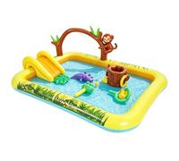 Kid Pools for Backyard - Fun Jungle Animal Inflatable Toys | Kids Beach Toys for Backyard Outside Garden Lawn Patio Deck Porch Park Playground House School Vacation