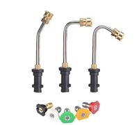 KiddiBubzi Varilla de extensión de Agua de Alta presión | Varita curva for lanza de repuesto de lavado K2 K3 K4 K5 K6 K7(Color 09)