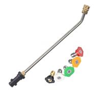 KiddiBubzi Varilla de extensión de Agua de Alta presión | Varita curva for lanza de repuesto de lavado K2 K3 K4 K5 K6 K7(Color 06)