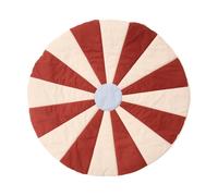 Kid's Concept Alfombra de juegos Cirkus Rojo. Ø112×2 cm