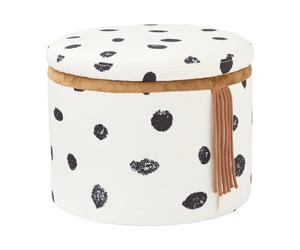 Kid's Concept Puff con almacenamiento Pippi Ø40x30.5 cm Multi