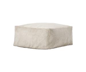 Kid's Concept Puff de asiento Kid's Base 85x85x34 cm Blanco natural