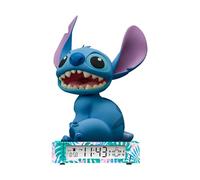 Kids Euroswan Despertador digital Stitch con fecha y luz de noche 3D