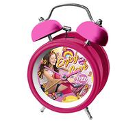 Kids Euroswan Reloj Despertador Soy Luna Enjoy Love Campanas metalico