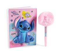 Kids EUROSWAN SL Lilo & Stitch - Juego de Cuaderno y bolígrafo de Tinta esponjosa
