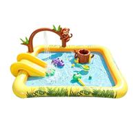 Kids Inflatable Pool Fun - Selva Animal Inflatable Toys | Kids Swimming Pool 214 x 167 x 85 cm | for Backyard Outside Yard Lawn Patio Deck Porch Park Vacation Outside Park House