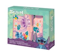 Kids licensing - botella de aluminio stitch 500ml + sandwichera