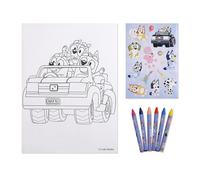 Kids Licensing - Estuche de Colores con 2 Cremalleras Bluey