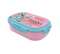 KIDS EUROSWAN, S.L. Fiambrera sandwichera Stitch con 2 compartimentos y cubiertos