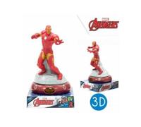 Kids Licensing Lámpara 3D Ironman Original 25cm de Altura