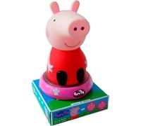 Kids Licensing - Lámpara Infantil, 3D Peppa Pig, Luz Nocturna, Iluminación infantil, Ideal para Regalo